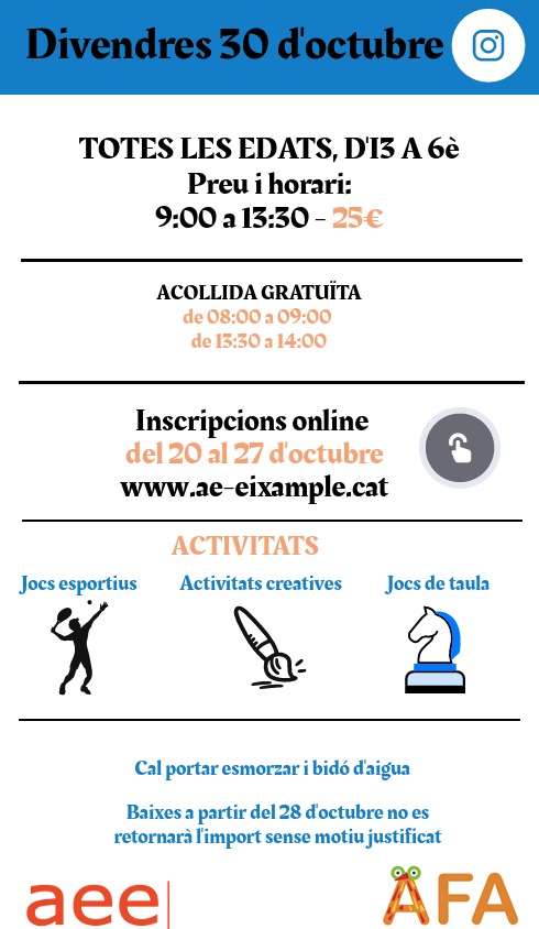 Casal 30 d’octubre al Ferran Sunyer